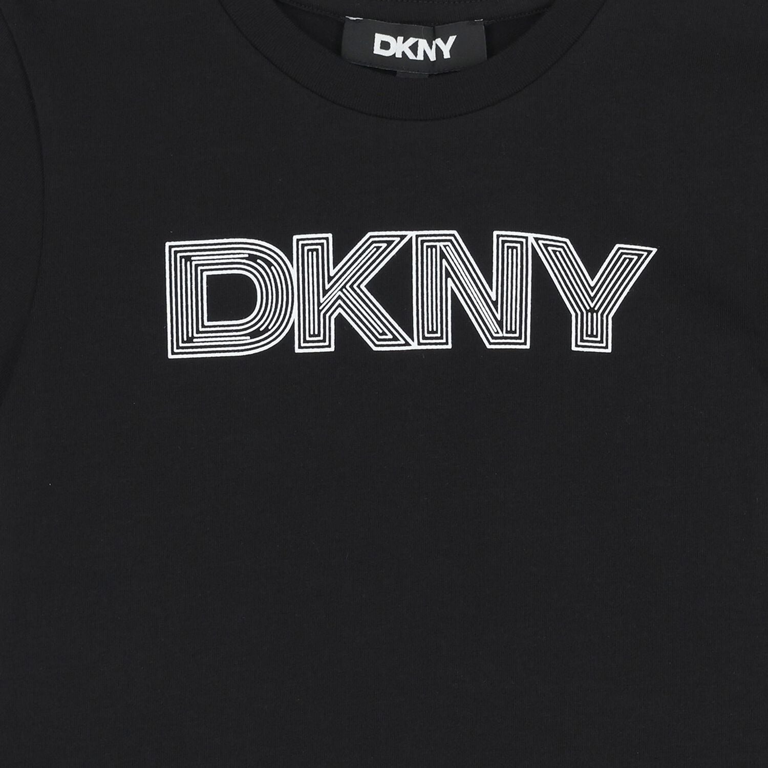 Girls Black Logo T-Shirt