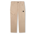 Beige Logo Trousers
