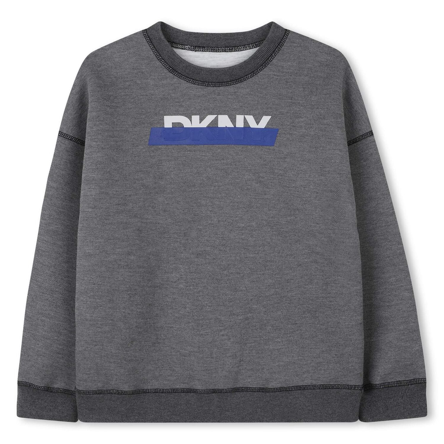 Grey Logo Reversible Sweater