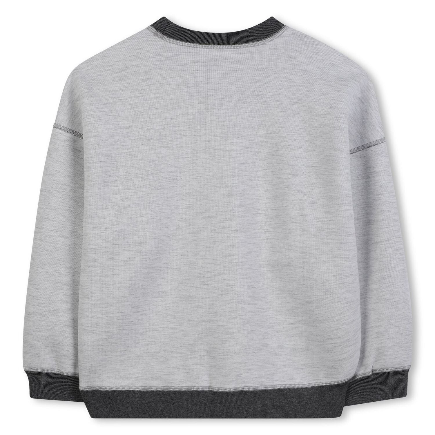 Grey Logo Reversible Sweater