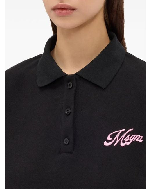 Cropped Polo Tee