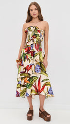 Florart Strapless Dress