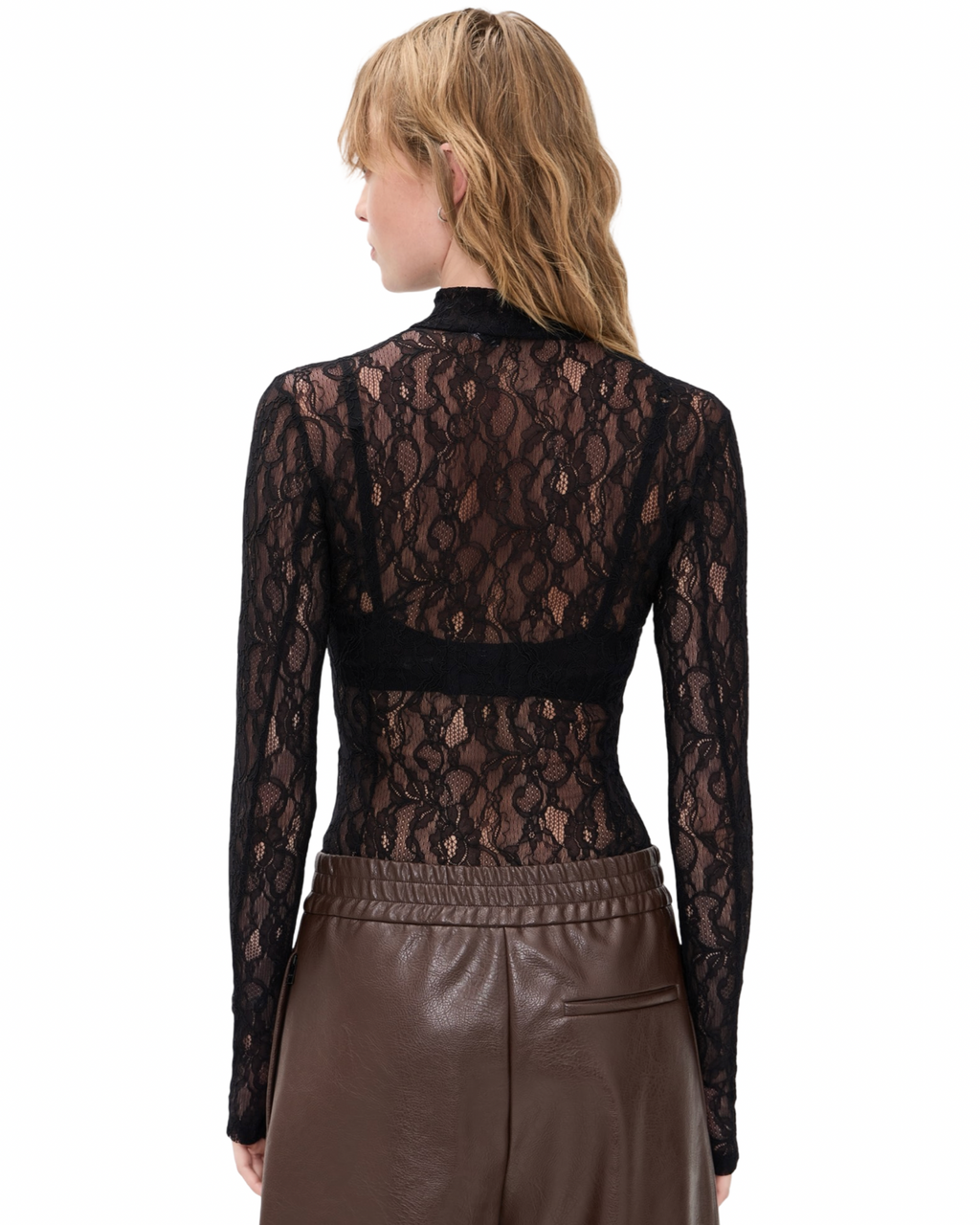 Black Lace Bodysuit