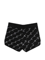 Black Shorts With Logo