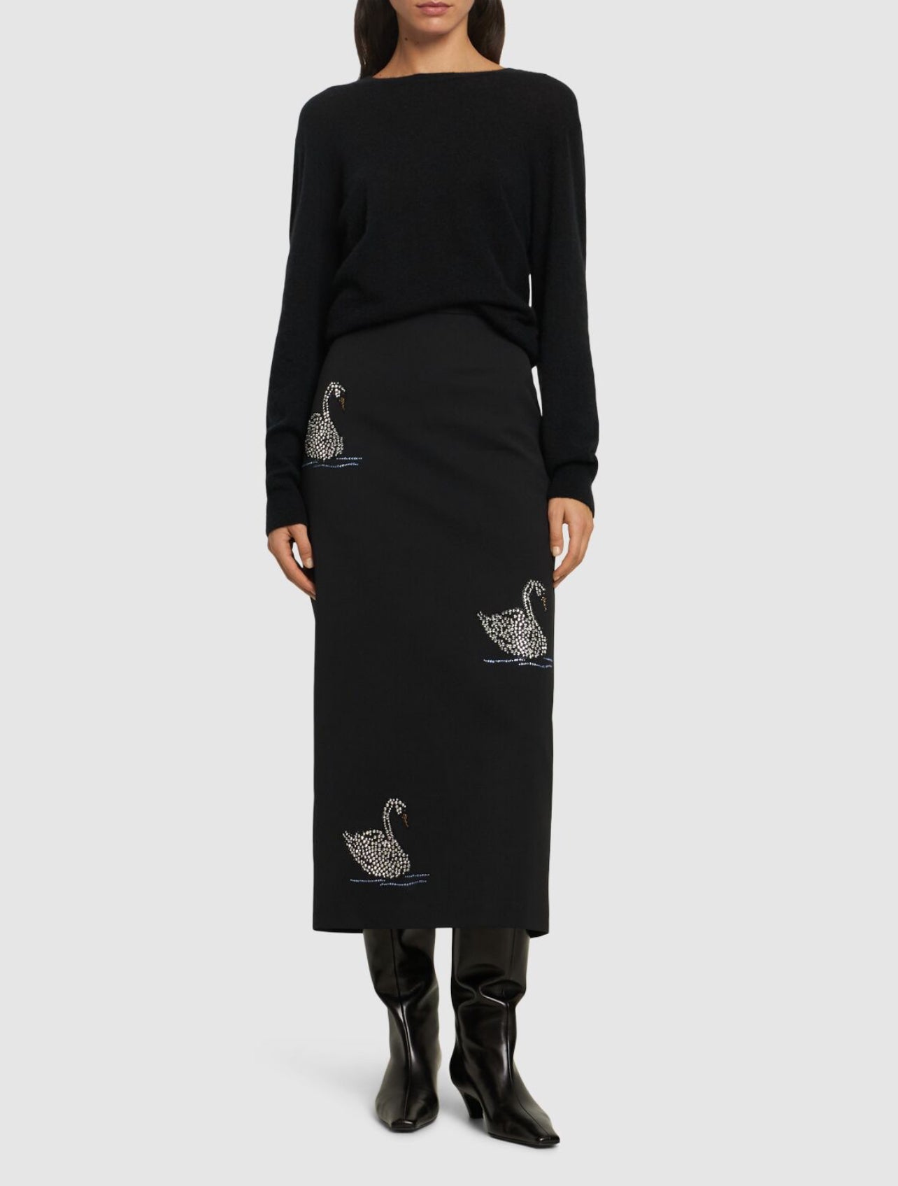 Black Swans Skirt