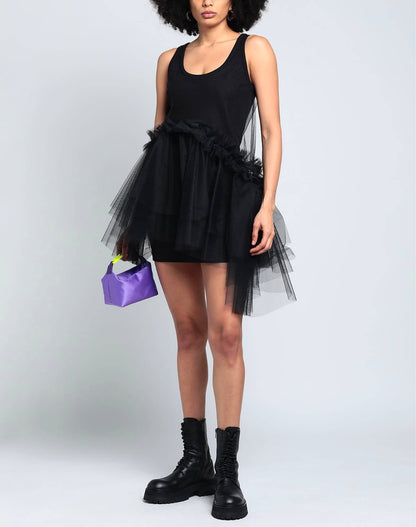 Tulle Detailed Sleeveless Dress