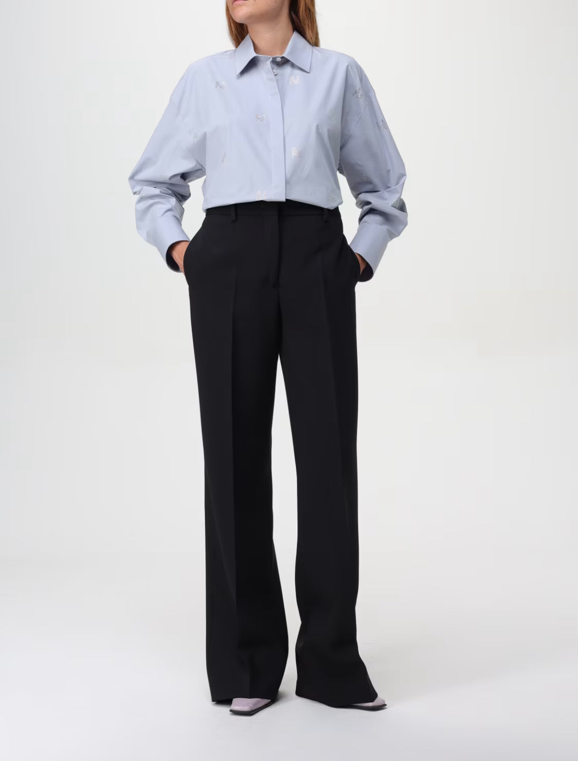 Tailored Palazzo Pants