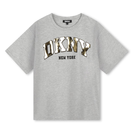 Grey Gold Logo T-Shirt