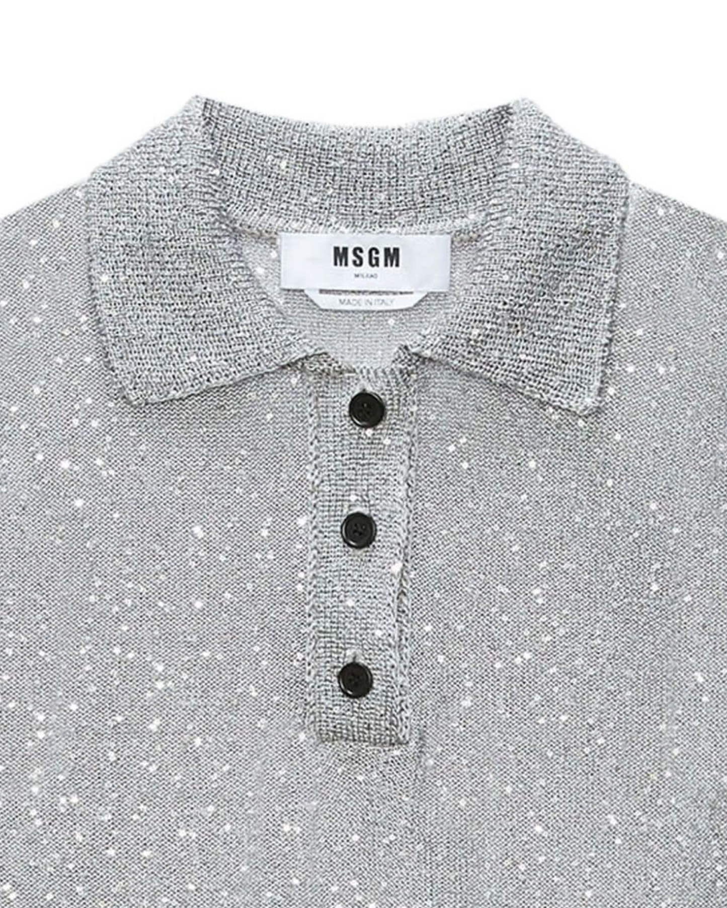 Glitter Polo Shirt