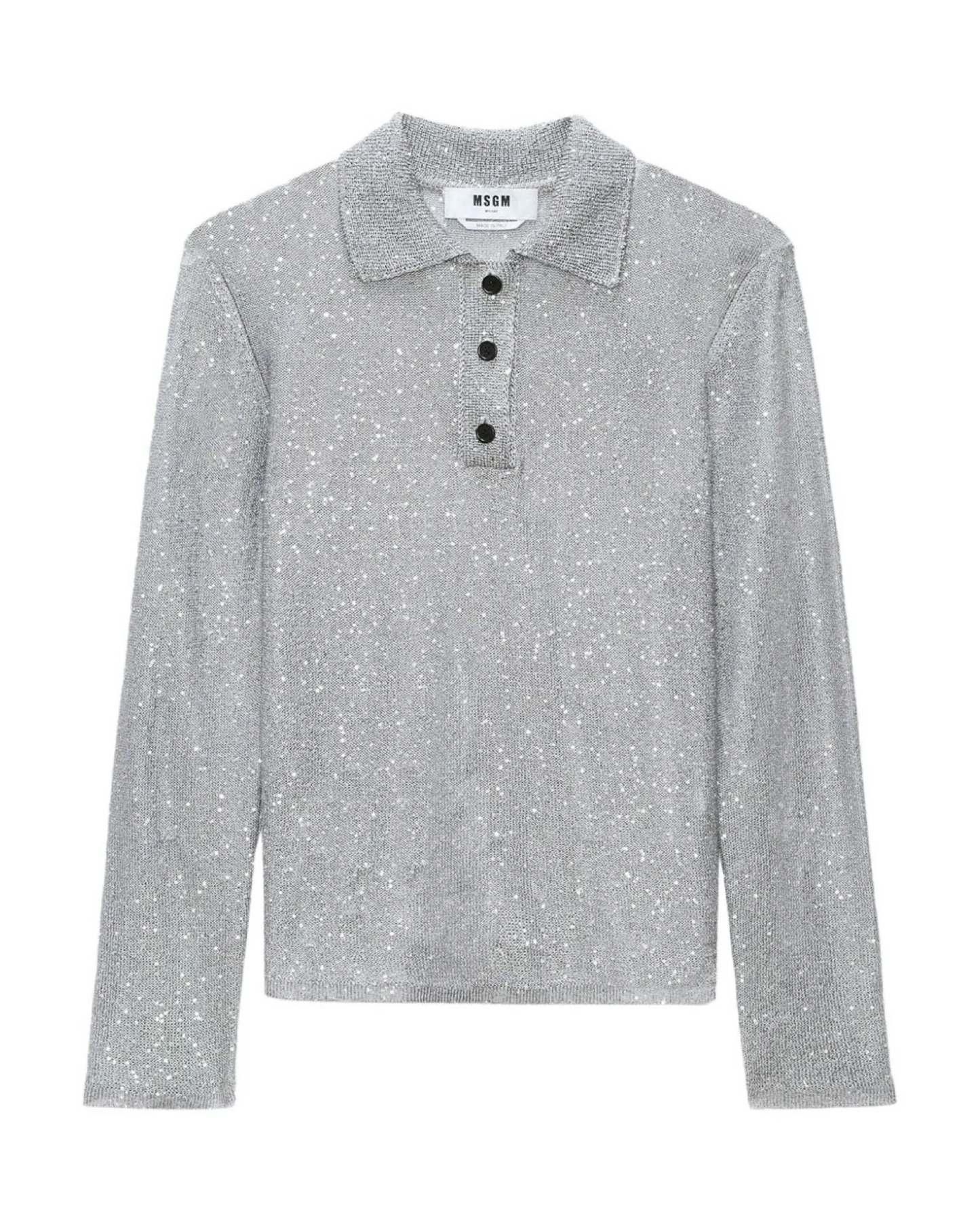 Glitter Polo Shirt