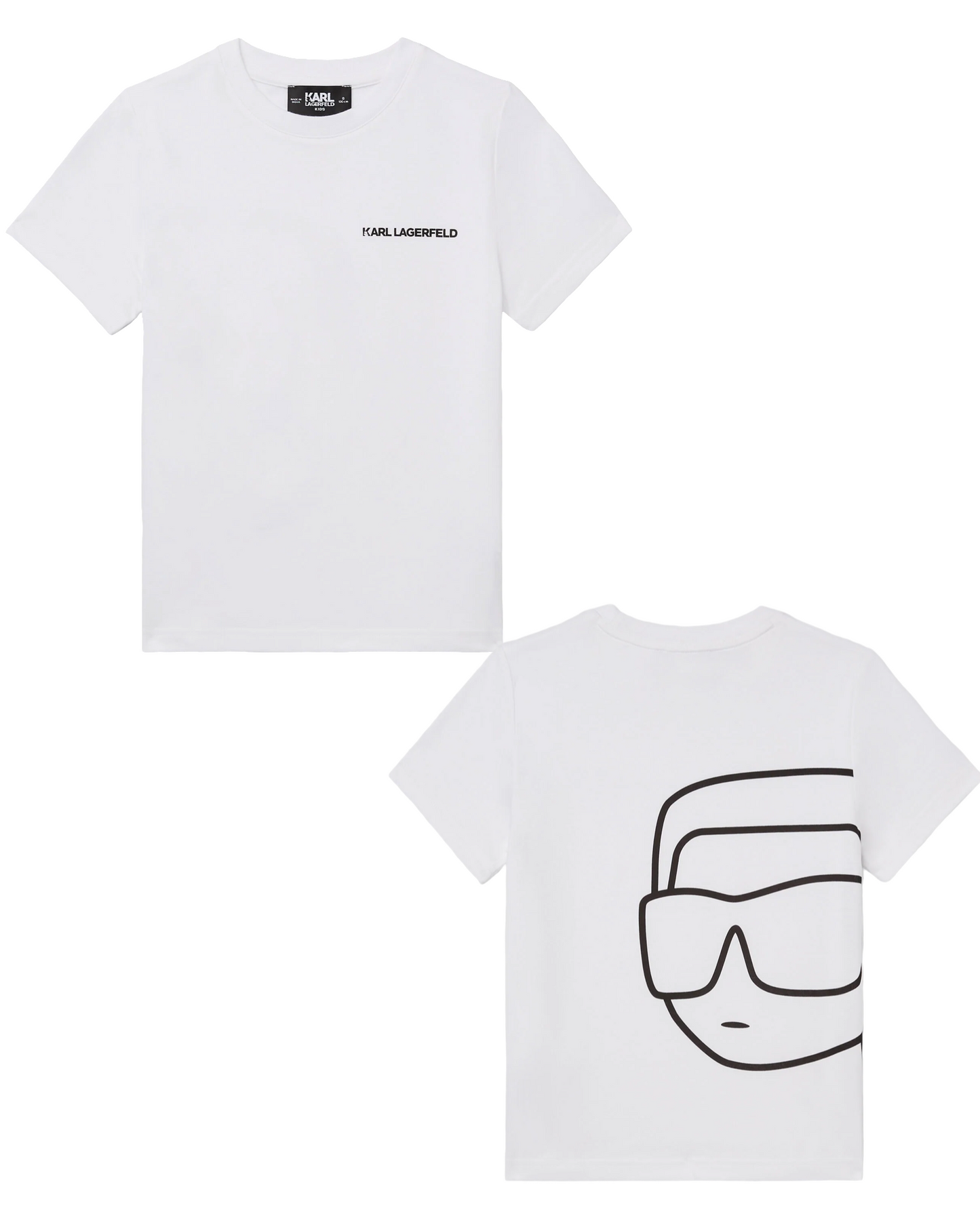 Boys K/Ikonik T-Shirt White