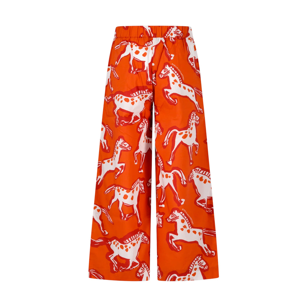 Horses Print Trousers