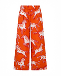 Horses Print Trousers
