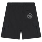 Boys Logo-Patch Bermudas
