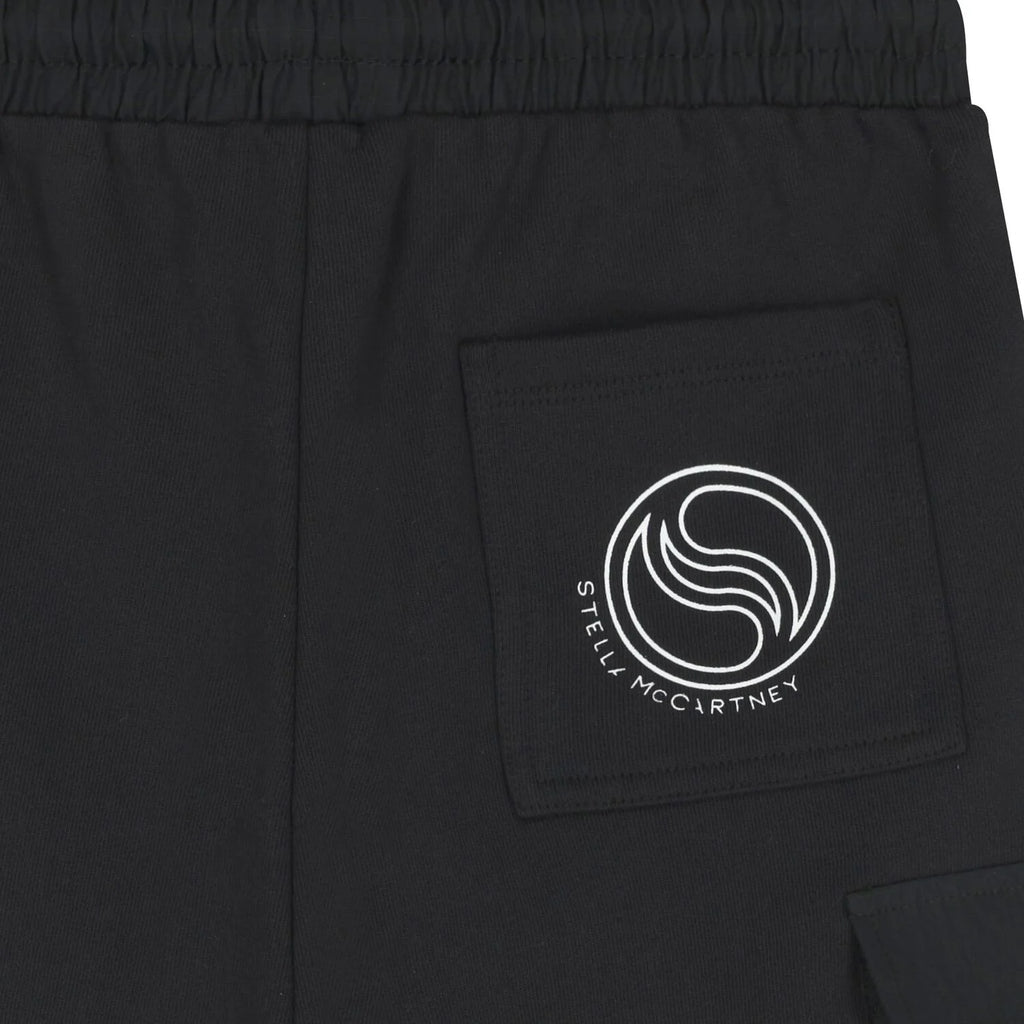 Boys Logo-Patch Bermudas