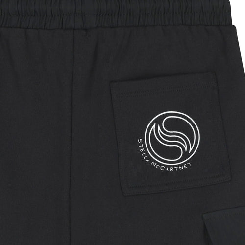 Boys Logo-Patch Bermudas