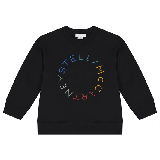 Black Circle Logo Sweatshirt