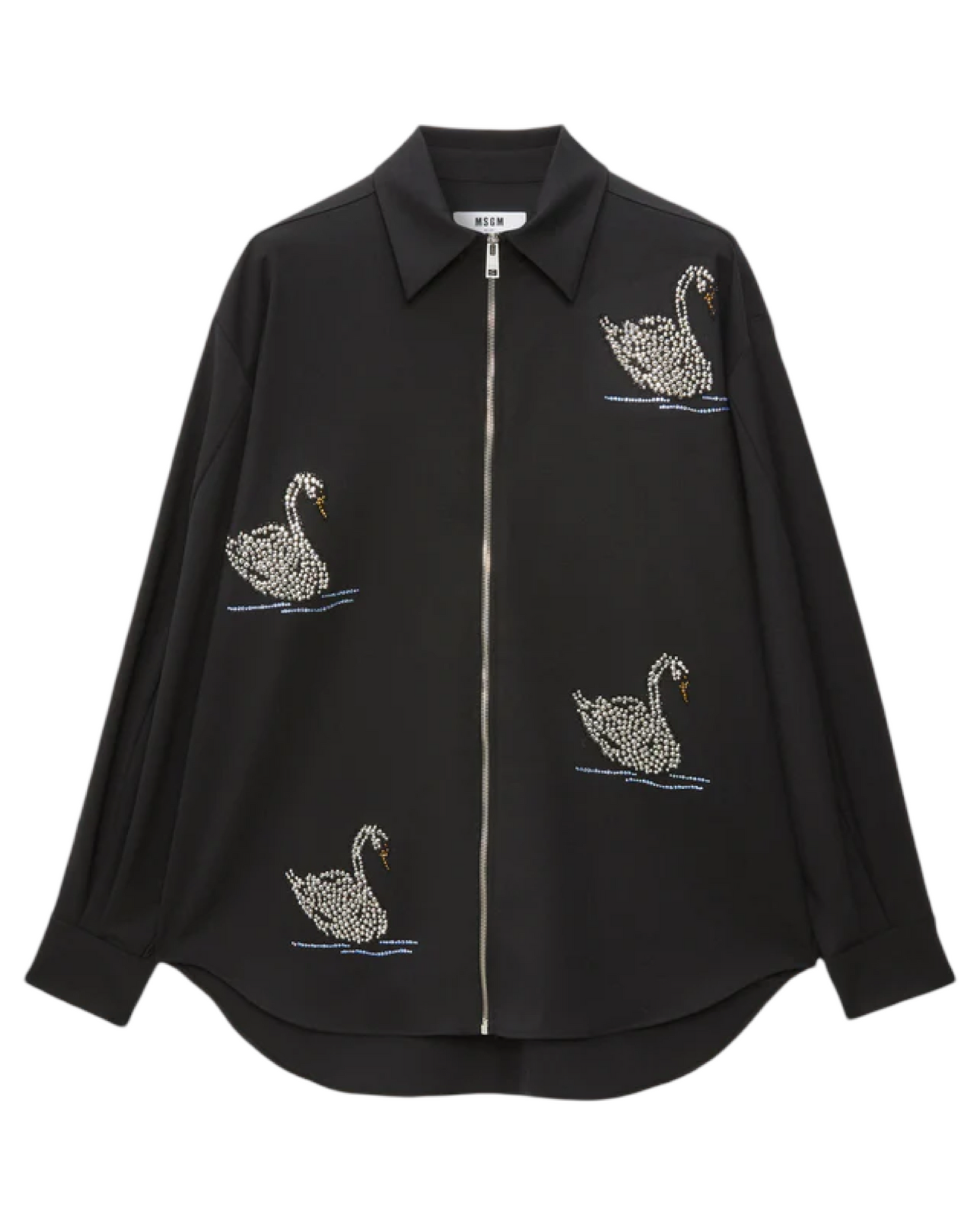 Swan Black Shirt