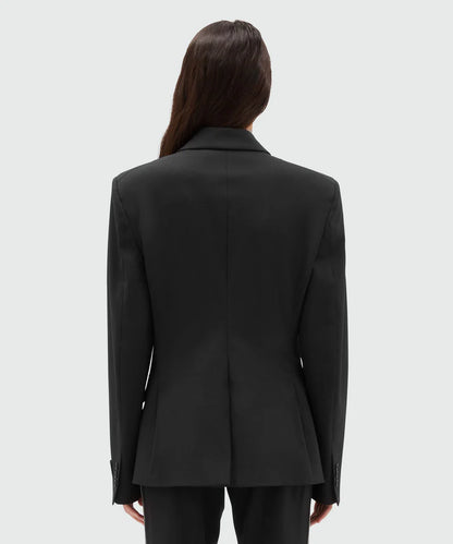 Black Zip Blazer