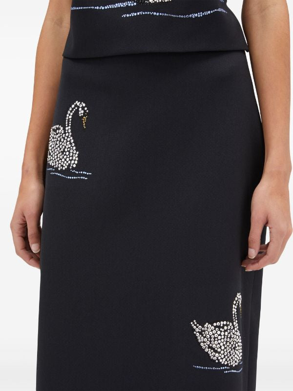 Black Swans Skirt