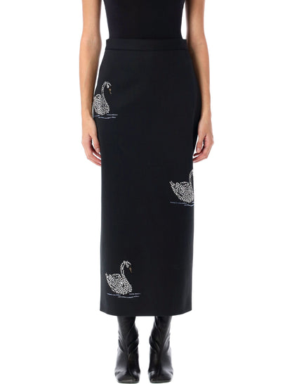 Black Swans Skirt