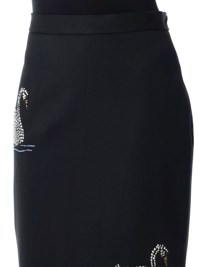 Black Swans Skirt