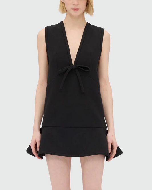 Bow-Embellished Dress