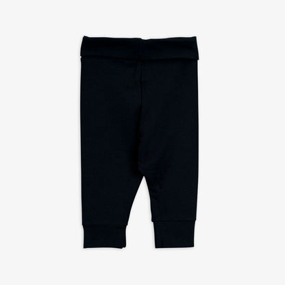 Black Basic Baby Leggings