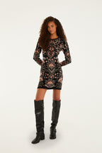 Marvelous Garden Knit Dress