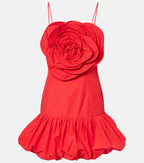Red Mini Baloon Dress