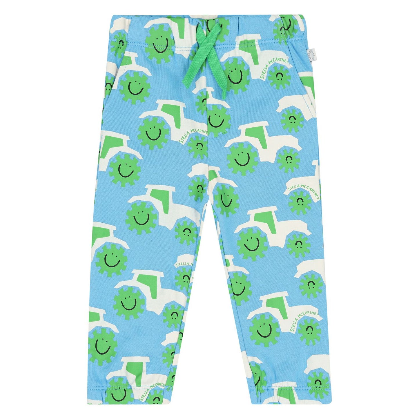 Boys Blue Tractor Logo Joggers