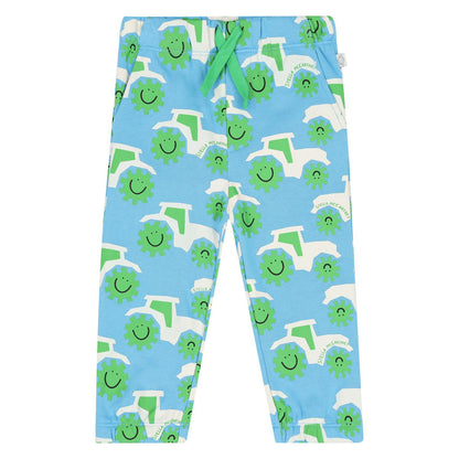 Boys Blue Tractor Logo Joggers