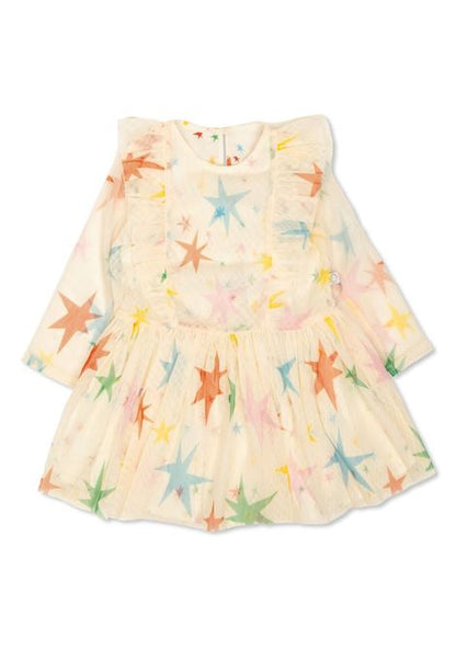 Multicolor Stars Dress