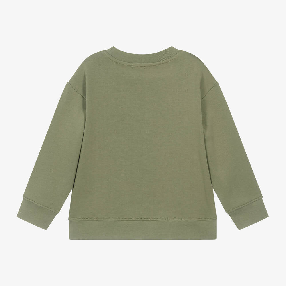 Green Logo Sweatshirt