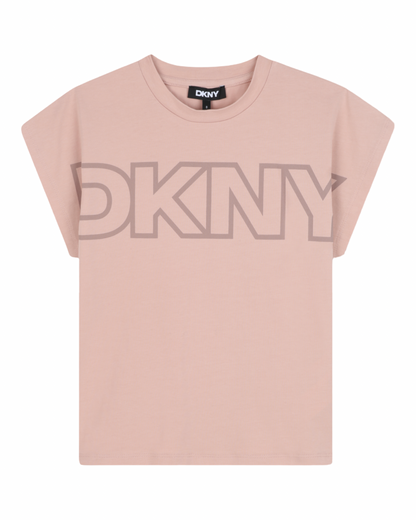 Girls Pink Logo T-Shirt