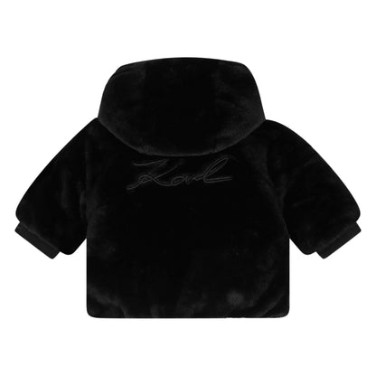 Baby Pink-Black Reversible Jacket