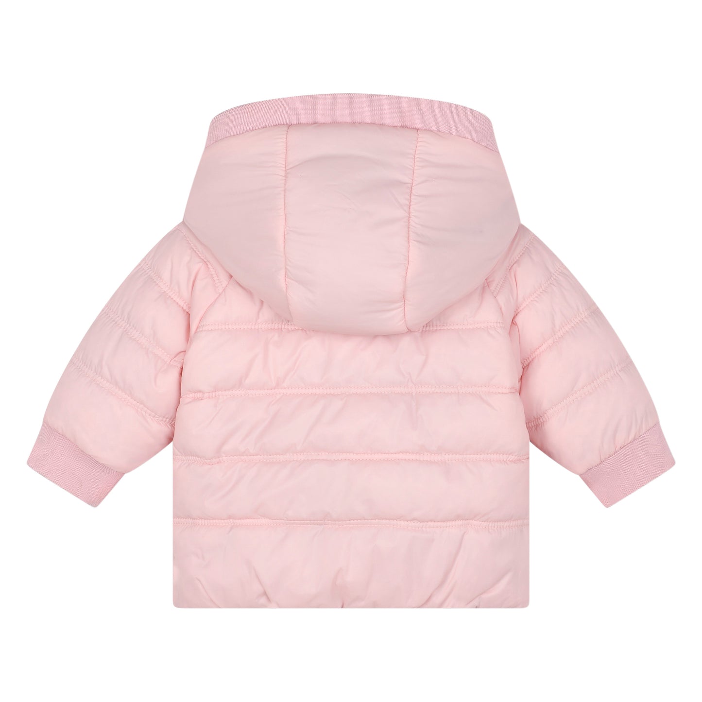 Baby Pink-Black Reversible Jacket