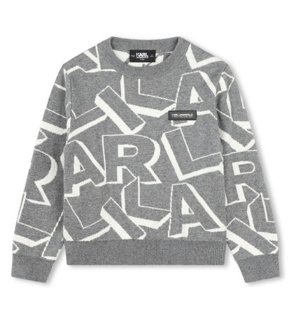 White Letters Sweatshirt