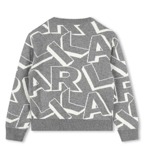 White Letters Sweatshirt