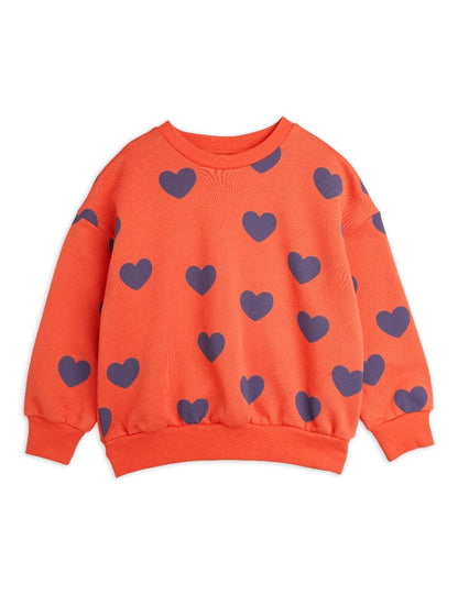 Hearts Red Sweatshirt