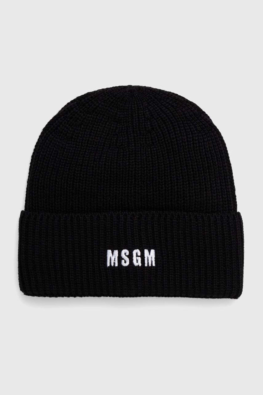 Black Logo Beanie