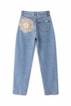 Broderie Blue Jeans