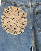 Broderie Blue Jeans