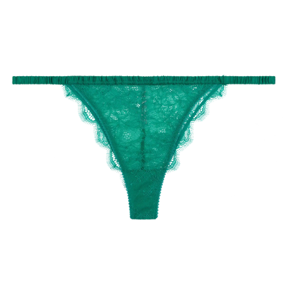 Love Stories Intimates u0411u0435u043bu044cu043e - u0411u0438u043au0438u043du0438 Charlotte Tanga-Style Green Briefs