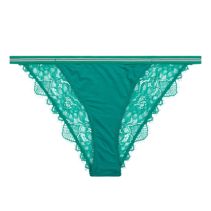 Wild Rose Green Briefs