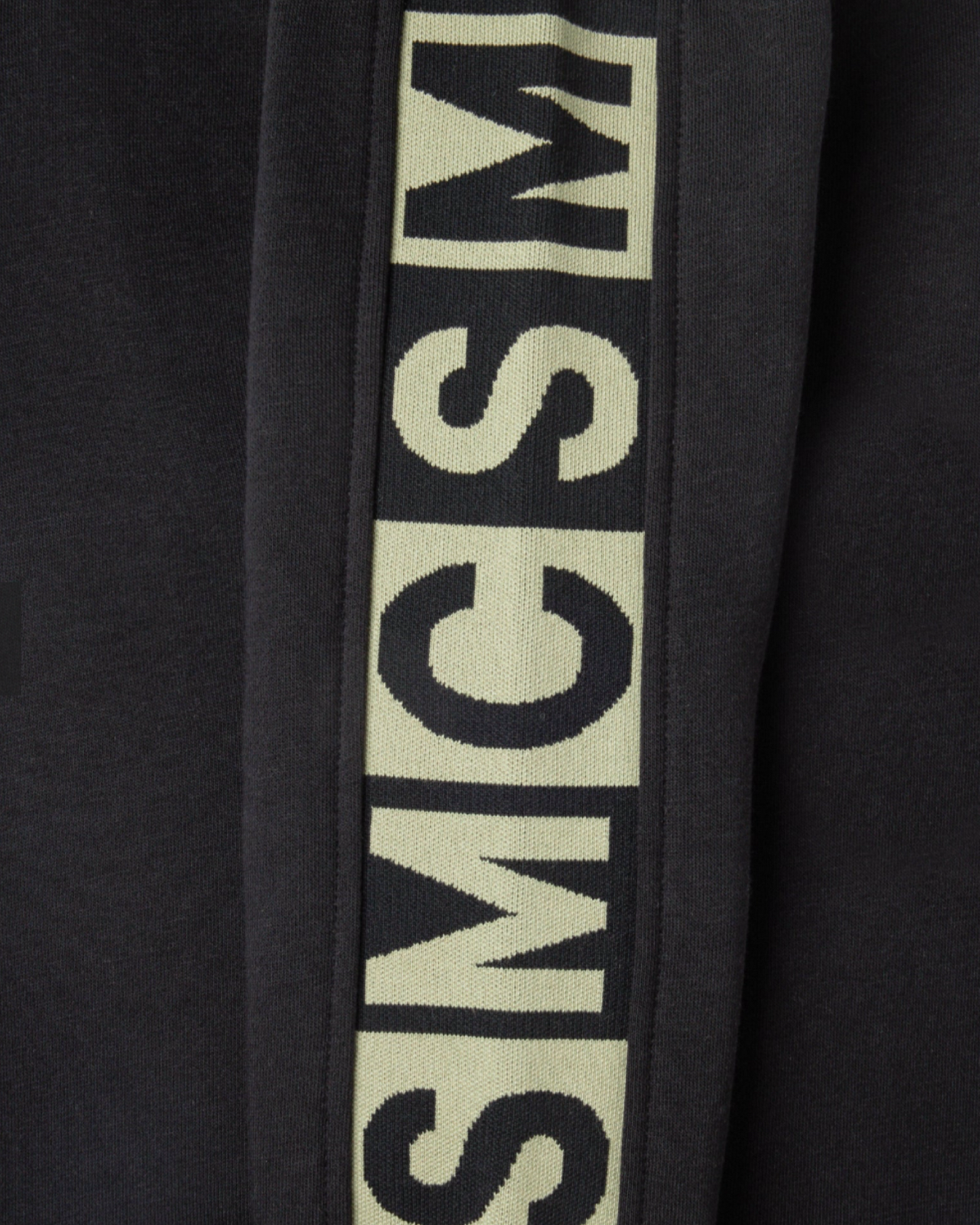 Black Graphic Logo Sweatpants