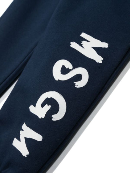 Blue Logo Joggers