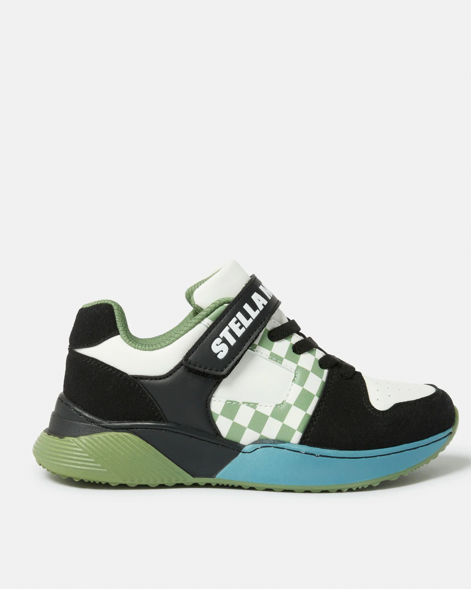 Moniker Tape Lace-Up Trainers