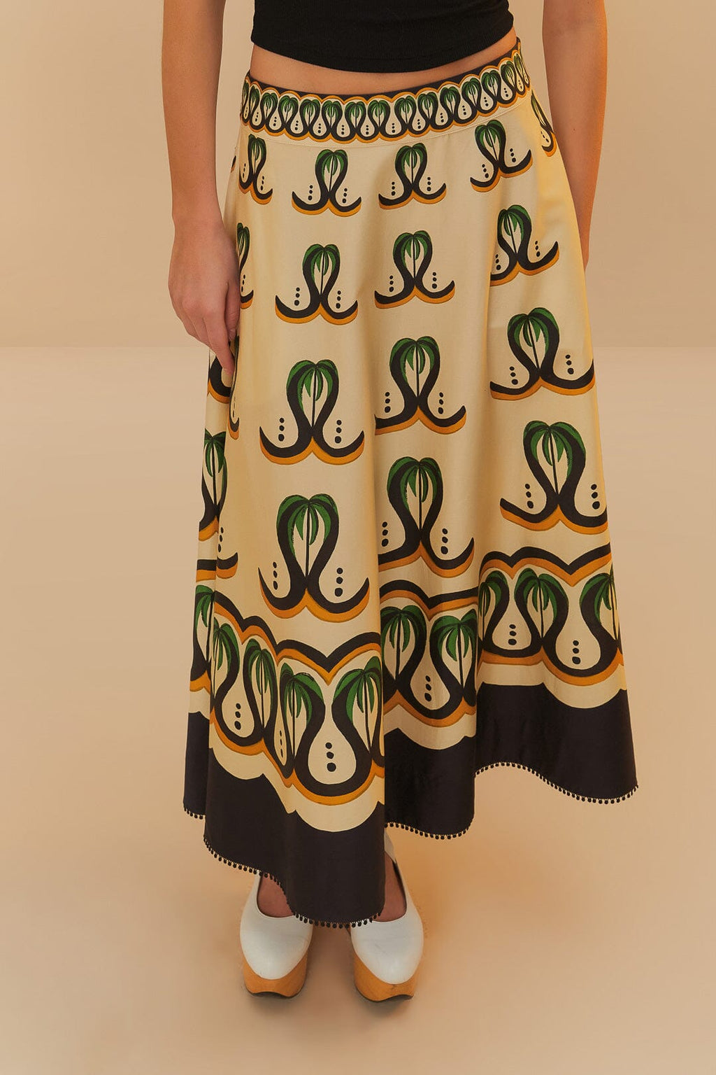 Coconut Tree Flow Skirt