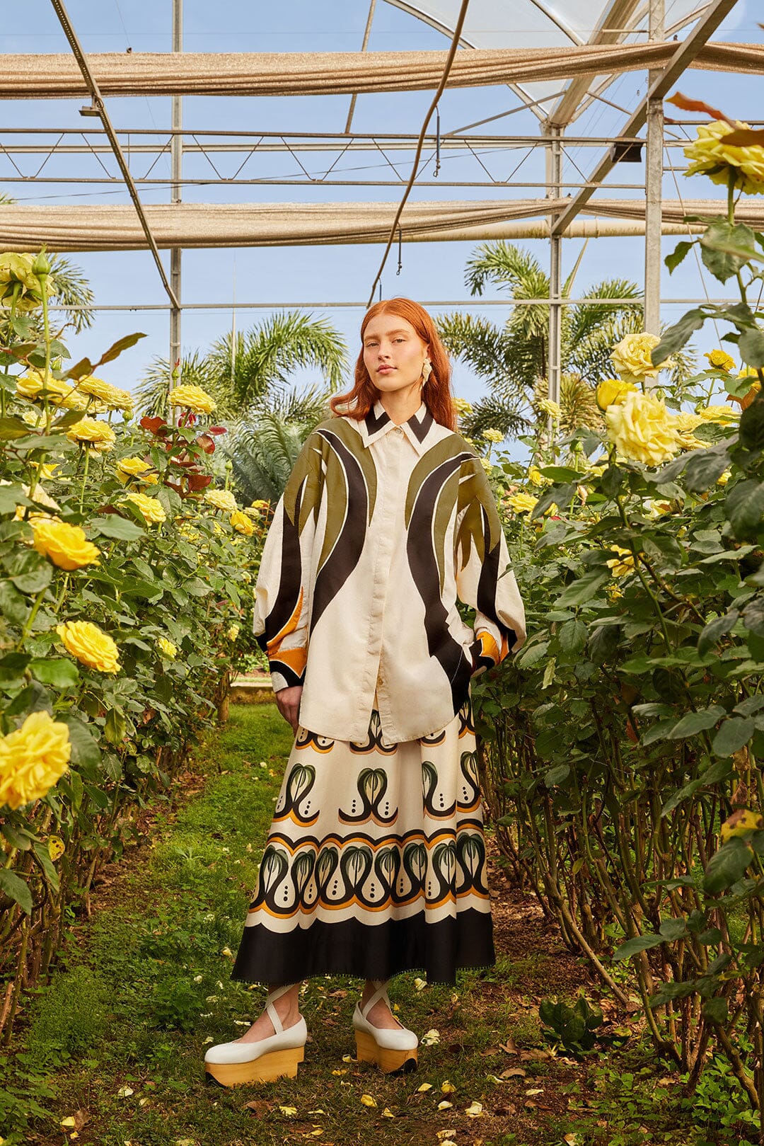 Coconut Tree Flow Skirt